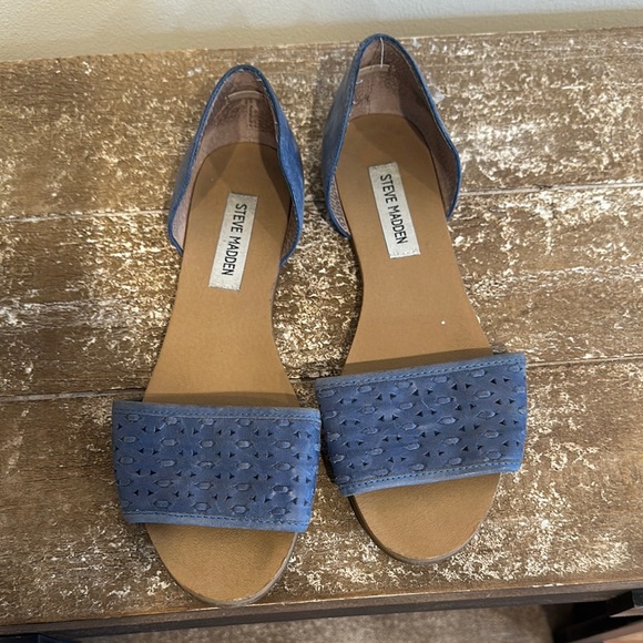 Steve Madden Blue Sandals size 8.5 - Picture 5 of 5
